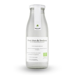 Sève fraiche de bouleau bio en carton de 6 bouteilles en verre  de 50 cl