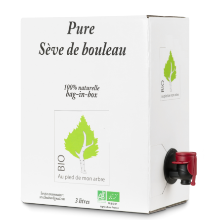 Sève de bouleau fraîche bag in box 3L