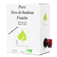 Sève de bouleau fraiche bio Lactofermentée 3L